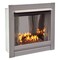 Duluth Forge Ventless Stainless Outdoor Gas Fireplace Insert With Reflective DF450SS-G-RCO - alternate 4